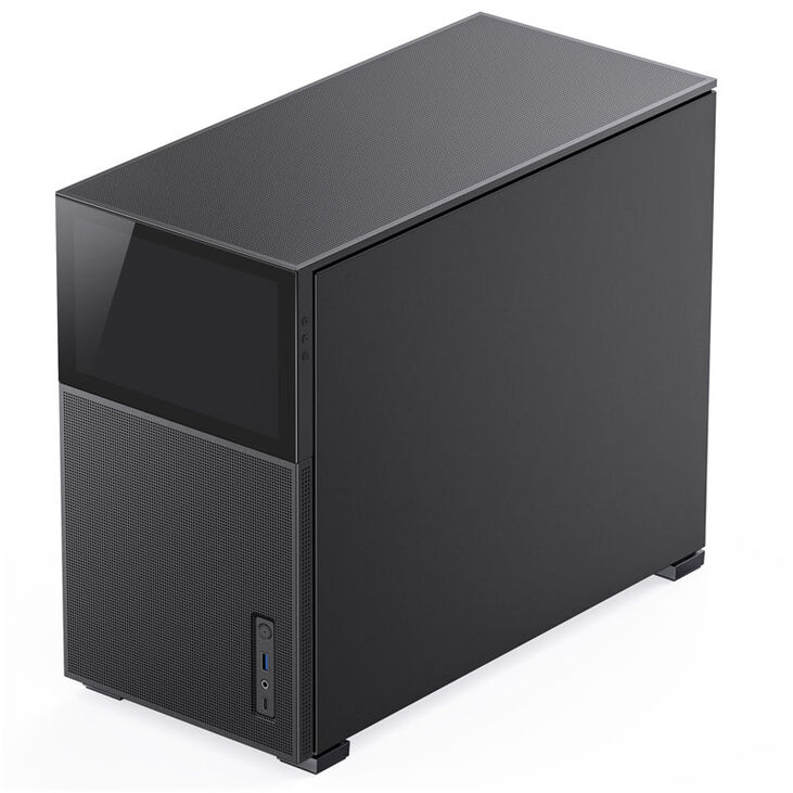 Jonsbo D31 MESH Screen Micro-ATX Gehäuse, Tempered Glass - schwarz image number 2