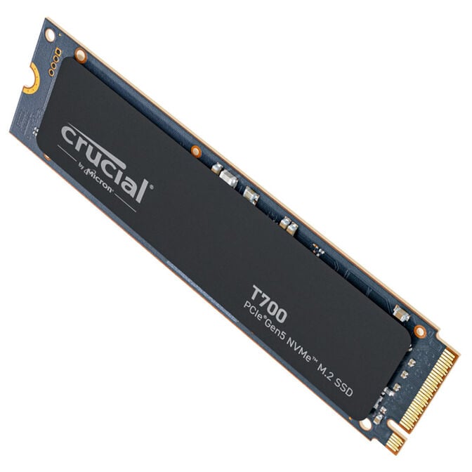 Crucial T700 NVMe SSD, PCIe 5.0 M.2 Type 2280 - 2 TB without heatsink image number 5