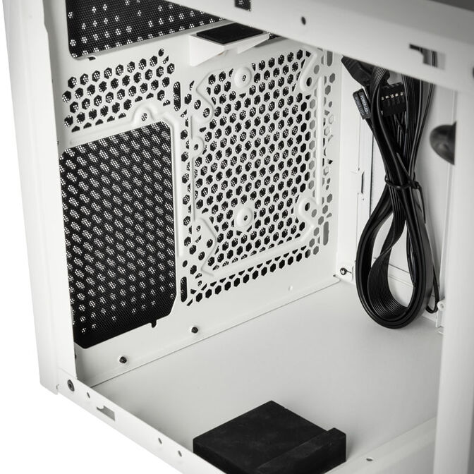 SilverStone SST-SG16W Mini-ITX Geh&auml;use - wei&szlig; image number 7