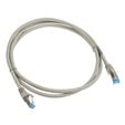InLine Patchkabel Cat.6A, S/FTP (PiMf), 500MHz, grau - 1,5m image number null