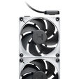 Hyte Y70 Touch Infinite PC Case, Mid Tower - Pitch Black + FP12 3-Pack & NP50 image number null