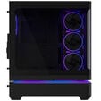 ASUS Prime AP304 ARGB PC Case, Mid Tower, ATX, ARGB, Tempered Glass &ndash; black image number null
