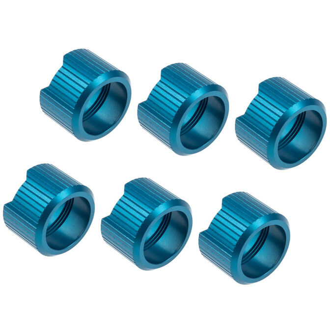 EK Water Blocks EK-Quantum Torque Compression Ring, 6er-Pack, STC 16 - blau image number 0