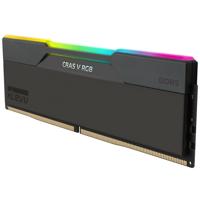 KLEVV CRAS V RGB DDR5-7200 RAM, CL34, XMP 3.0 & EXPO - 32 GB Dual-Kit, schwarz image number 9