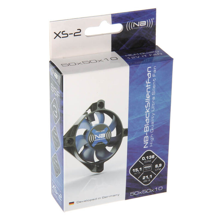 Noiseblocker BlackSilent Fan XS2 - 50mm image number 3