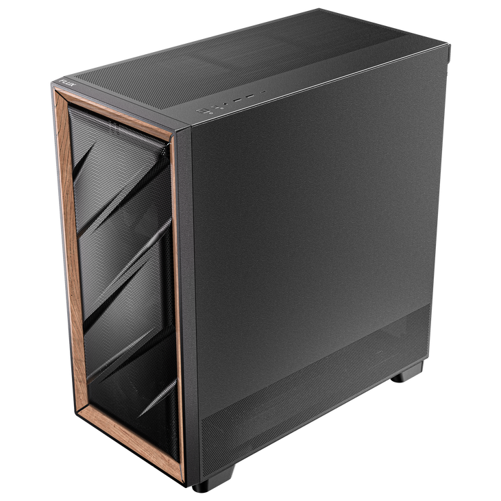 Antec Flux PC Case, Mid Tower, E-ATX, Tempered Glass – Black image number 14
