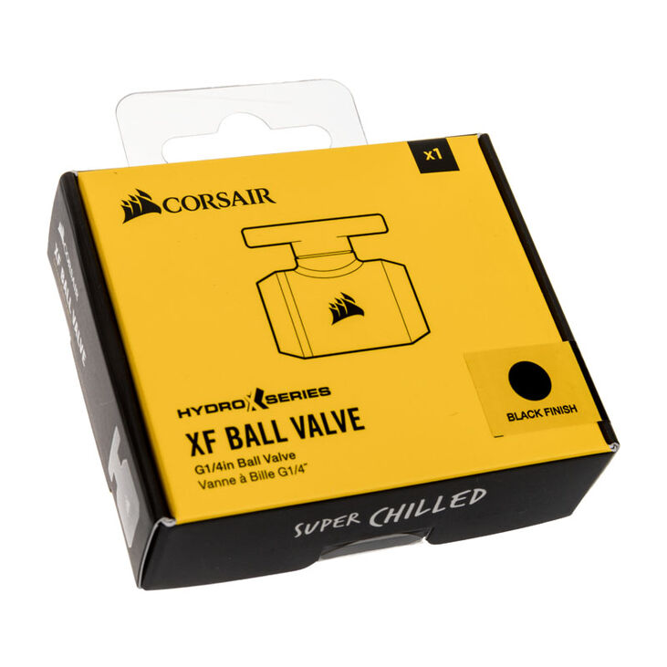 Corsair Hydro X Series XF Ball Valve - black image number 3