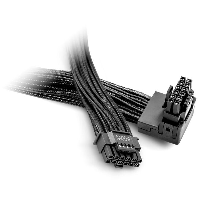 be quiet! 12V-2X6 12VHPWR 90 Grad PCIe 5.0 Reversed Adapterkabel - 700 mm image number 0
