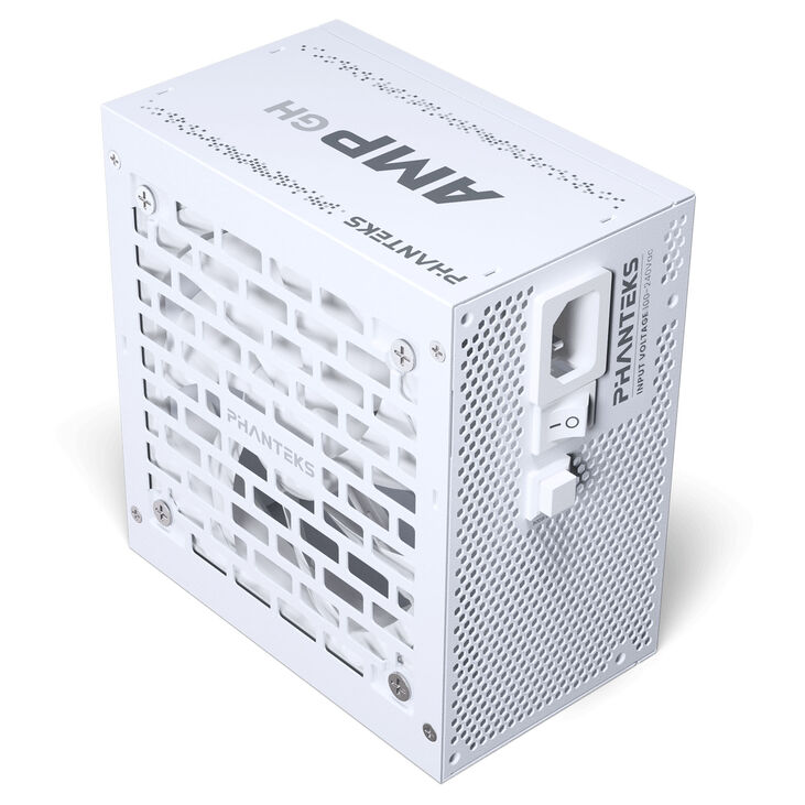 PHANTEKS AMP GH 1200W 80 PLUS Platinum Power Supply, PCIe 5.1, ATX 3.1 - 1200 Watts, white image number 1