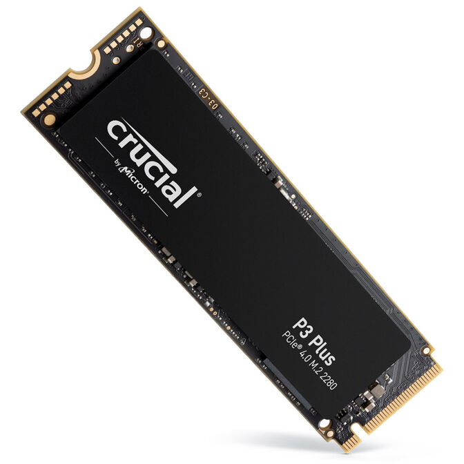 Crucial P3 Plus NVMe SSD, PCIe 4.0 M.2 Typ 2280 - 4 TB image number 0