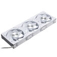 PHANTEKS D30 PWM Reverse Airflow D-RGB L&uuml;fter, 3er Pack - 120mm, wei&szlig; image number null