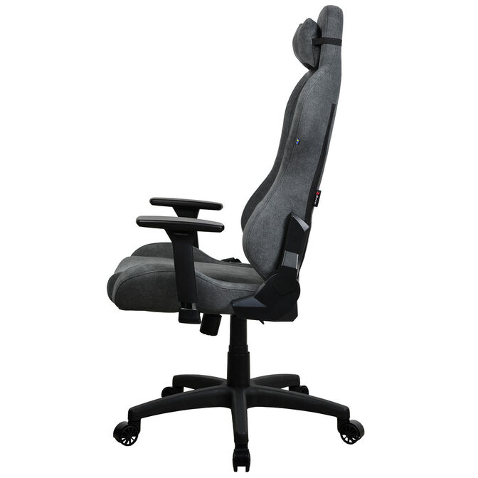 Arozzi Torretta Gaming Stuhl, Soft Fabric - grau image number 3