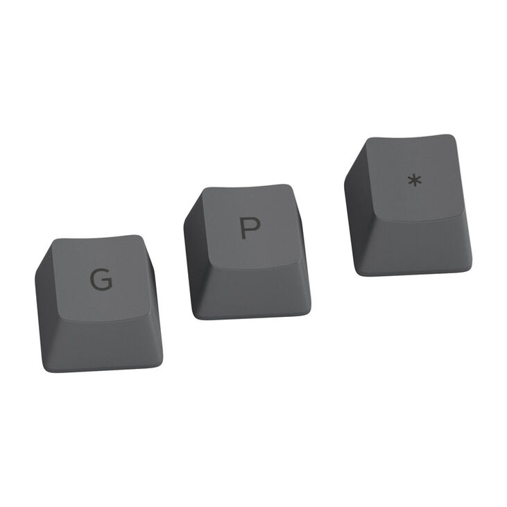 Glorious GPBT Keycaps - 114 PBT Caps, ANSI, US Layout, Black Ash image number 1