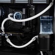 Corsair Hydro X Series XT 13/10mm Softline-Mesh-Schlauch - wei&szlig;, 300 cm image number null