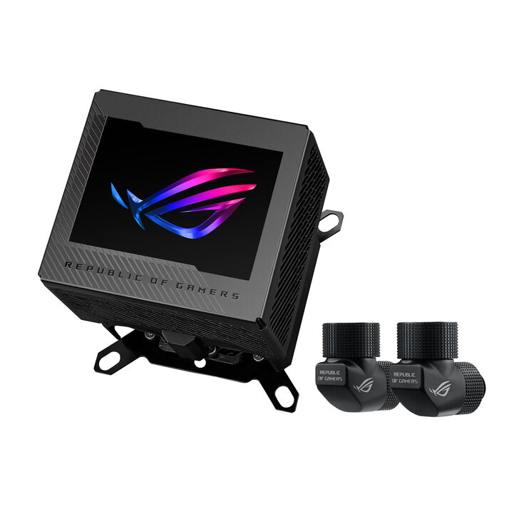 ASUS ROG Ryujin III CPU water block - for Intel and AMD, black image number 2