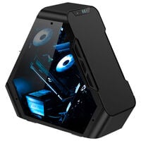 Jonsbo TR03-A Showcase, Tempered Glass - schwarz
