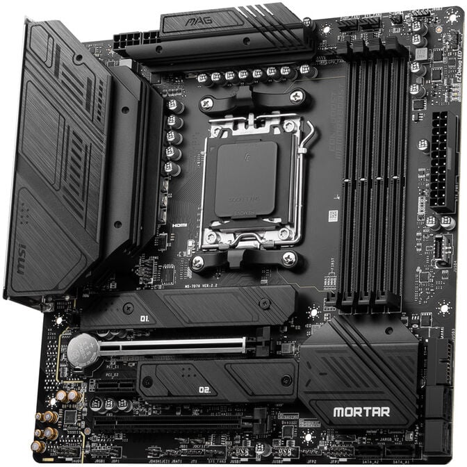 MSI MAG B650M Mortar WiFi, Sockel AM5, AMD B650M, ATX - DDR5 image number 5