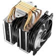 Jonsbo CR-2000 GT CPU-K&uuml;hler Dual Tower, ARGB - 2x 120mm, schwarz image number null