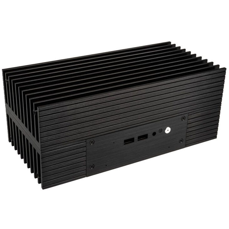Akasa Turing Fanless UCFF-Gehäuse (Intel NUC), OEM - schwarz image number 1