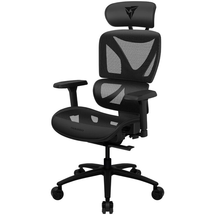 ThunderX3 XTC Ergonomischer Bürostuhl, Mesh - schwarz image number 1