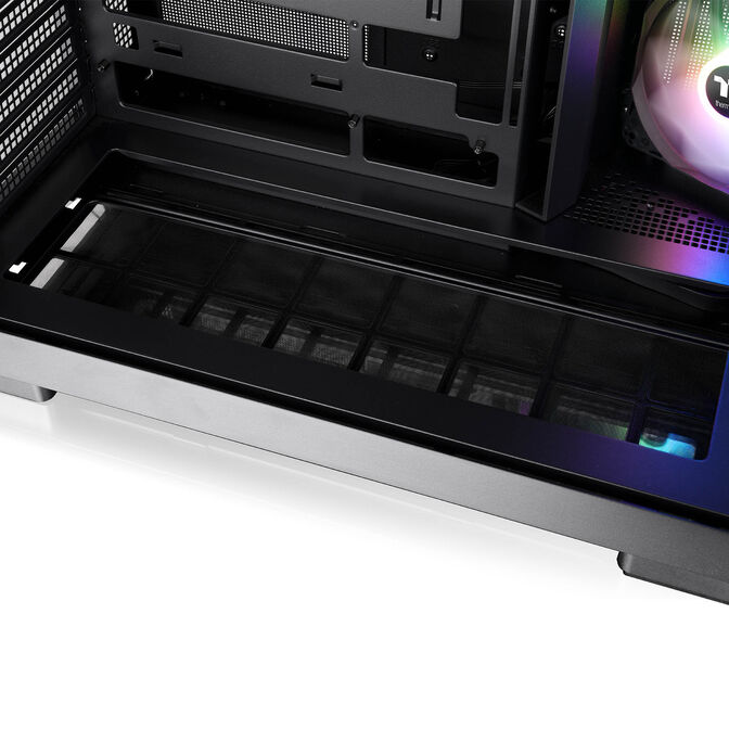 Thermaltake View 380 XL TG ARGB PC Case, Mid-Tower, ATX, ARGB, Tempered Glass - Black image number 20