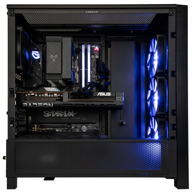 WQHD Gaming-PC, AMD Ryzen  7 7800X3D, AMD RX 9070 XT, 32GB DDR5-RAM - King Deal image number 2