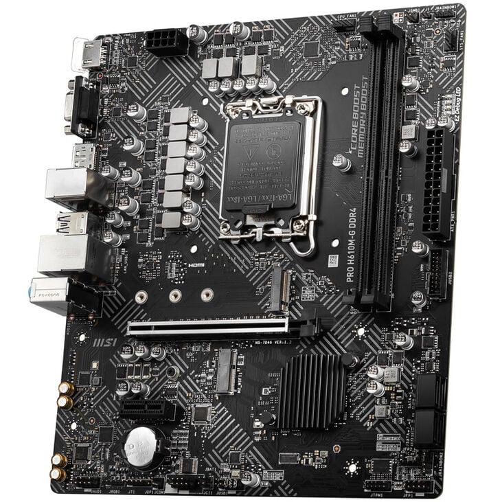 MSI PRO H610M-G, Socket LGA 1700, Intel H610M, Micro-ATX - DDR4 image number 5