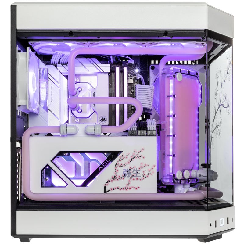 Gaming PC Sakura Sunrise, AMD Ryzen 9 7950X3D, AMD Radeon RX