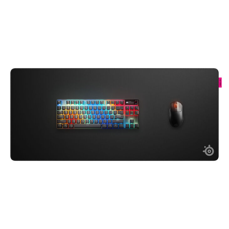 SteelSeries QcK Performance Speed XL Mouse Pad - black image number 1