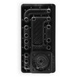 Stealkey Customs SK-UNI 240D Distroplate D-RGB - Black Edition image number null