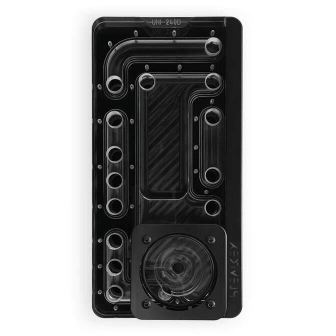 Stealkey Customs SK-UNI 240D Distroplate D-RGB - Black Edition image number 2