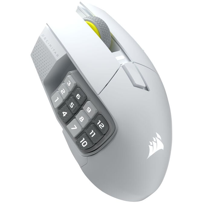 Corsair Scimitar Elite Wireless SE Gaming Mouse - white image number 2