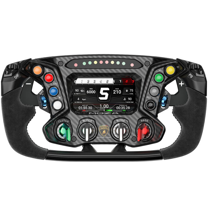 MOZA x Automobili Lamborghini ESSENZA SCV12 Steering Wheel image number 1