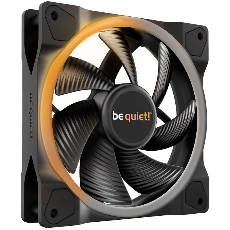 be quiet! Light Wings ARGB PWM Lüfter - 120mm, schwarz, High Speed