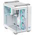 ASUS TUF Gaming GT502 Horizon PC Case, Mid Tower, ATX, Tempered Glass - white image number null