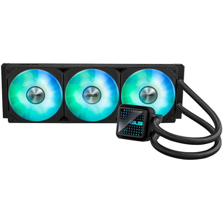 ASUS PRIME LC 360 ARGB AIO Water Cooler - 360 mm, black image number 1