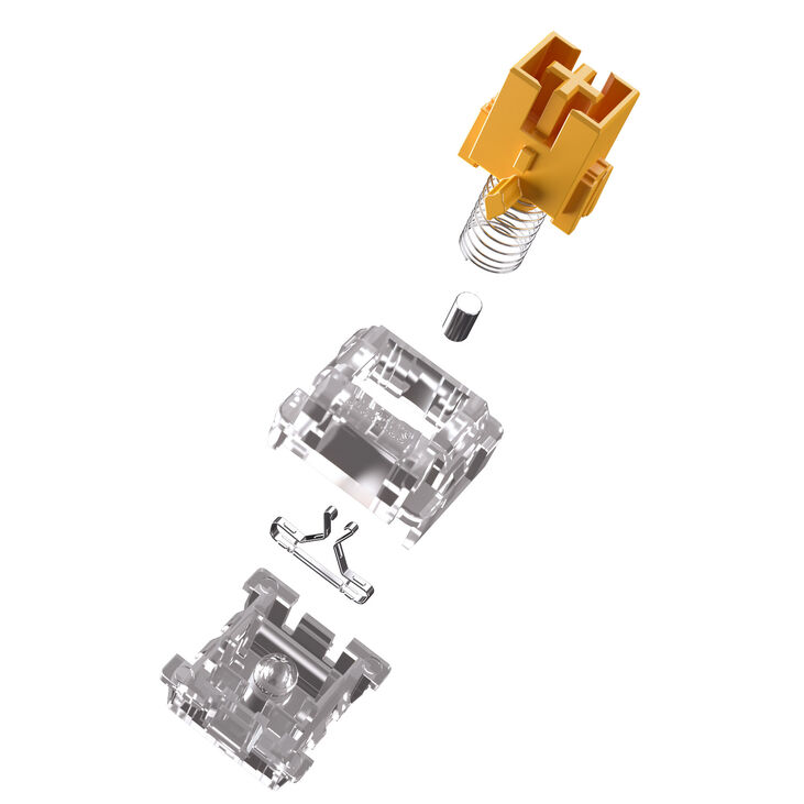Glorious Panda HE Standard Switches, Hall Effect, Tactile, MX Stem, 45g - Lubed, 36 Pieces image number 6