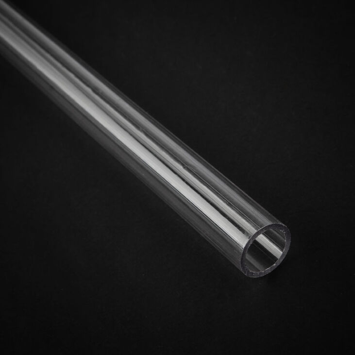 Bitspower None Chamfer PETG Link Tube 14/11mm, 100cm - transparent image number 0