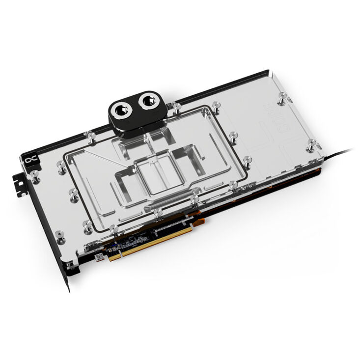 Alphacool Core RX 7900XTX/XT Taichi/Phantom with Backplate - Acrylic + Nickel image number 4