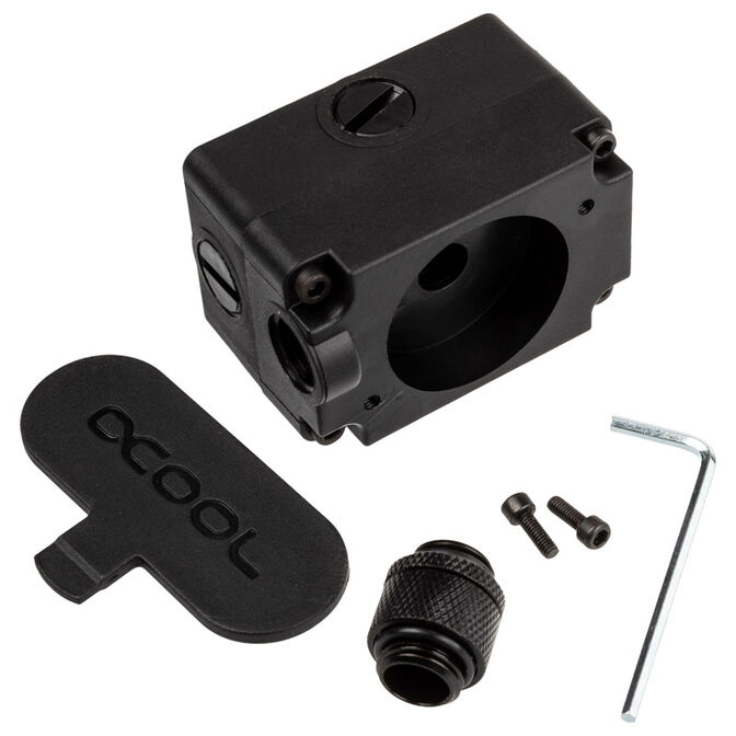 Alphacool Eisstation 40 DC-LT pump top with reservoir image number 3