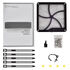 SilverStone SST-ML04B-C - Milo HTPC Case, USB-C - black image number null