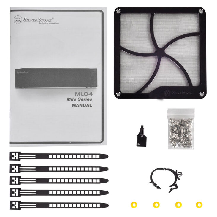SilverStone SST-ML04B-C - Milo HTPC Case, USB-C - black image number 9