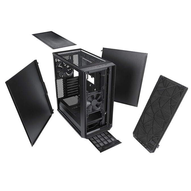 Fractal Design Meshify C Midi-Tower - schwarz image number 6