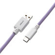 CableMod Classic Coiled Keyboard Cable USB-C zu USB Typ A, Rum Raisin - 150cm image number null