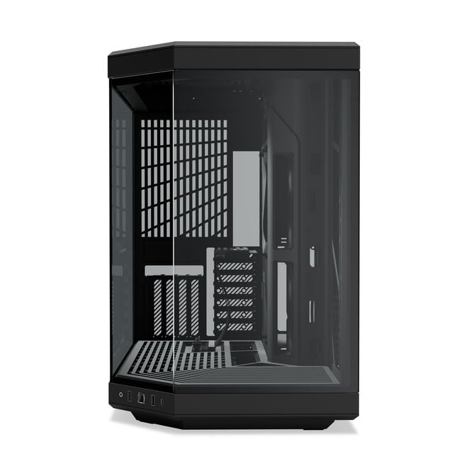 Hyte Y70 PC Case, Mid Tower, Standard - Black image number 1