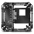 Alphacool Apex Pro Skeleton Case, Mid Tower, ATX, Distro Plate - Carbon/black image number null
