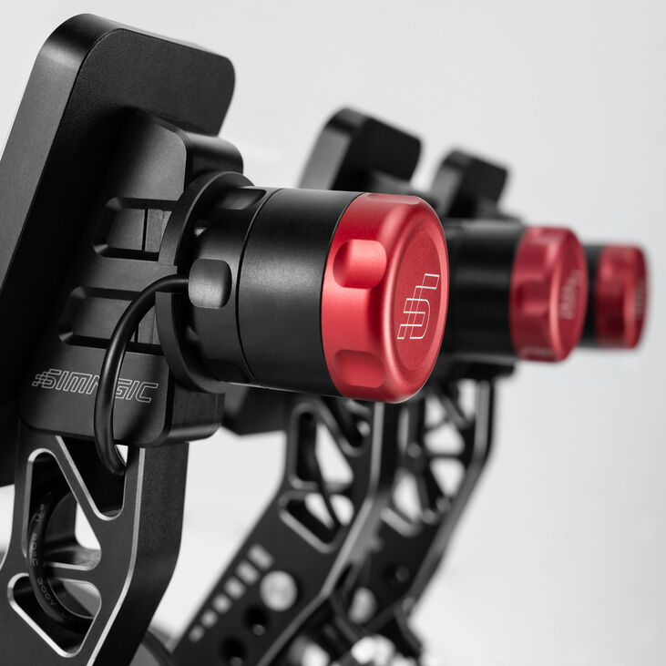 Simagic P-HPR GT Haptic Motor - black/red image number 2