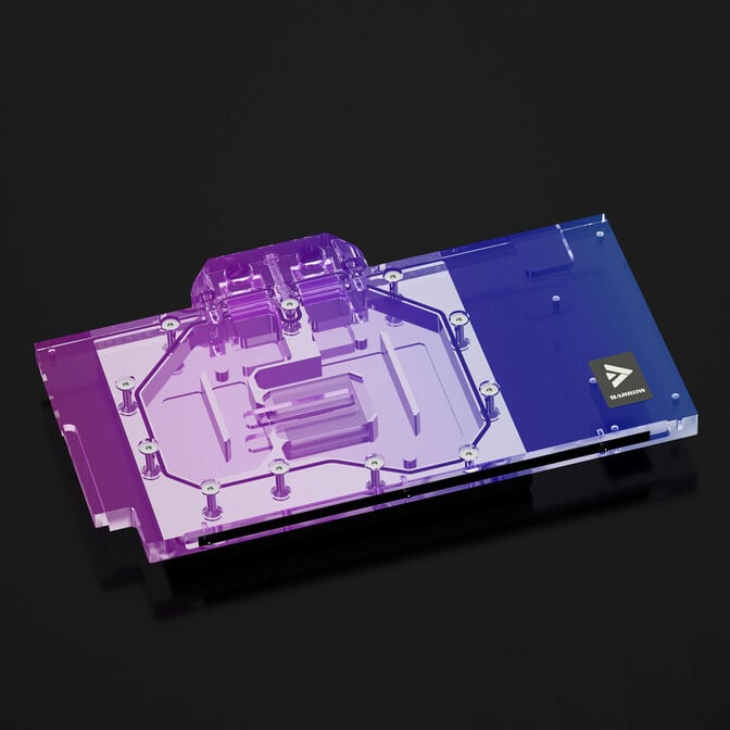 Barrow ASUS ROG Astral 5090 GPU Wasserblock - wei&szlig; image number 4