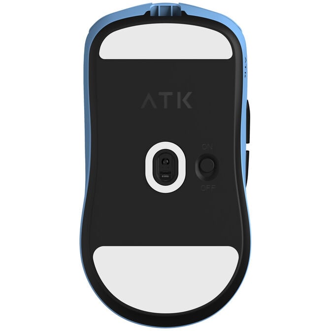 ATK x LEV F1 V2 Extreme Gaming-Maus, kabellos, PAW3950 Ultra, 8K Hz - blau image number 5