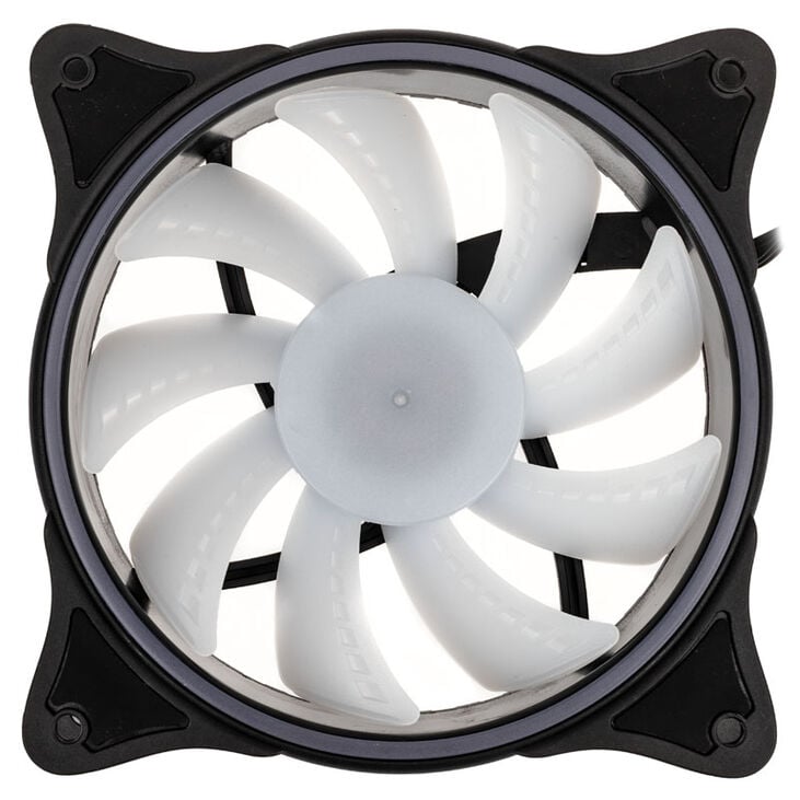 Alphacool Rise Aurora PWM-Lüfter - 120mm, schwarz image number 2